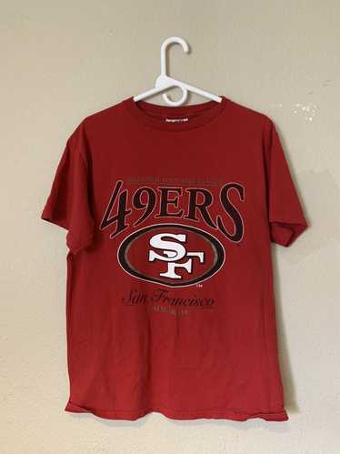 Vintage NFL (Zubaz) - San Francisco 49ers Crew Neck Sweatshirt 1990s Large