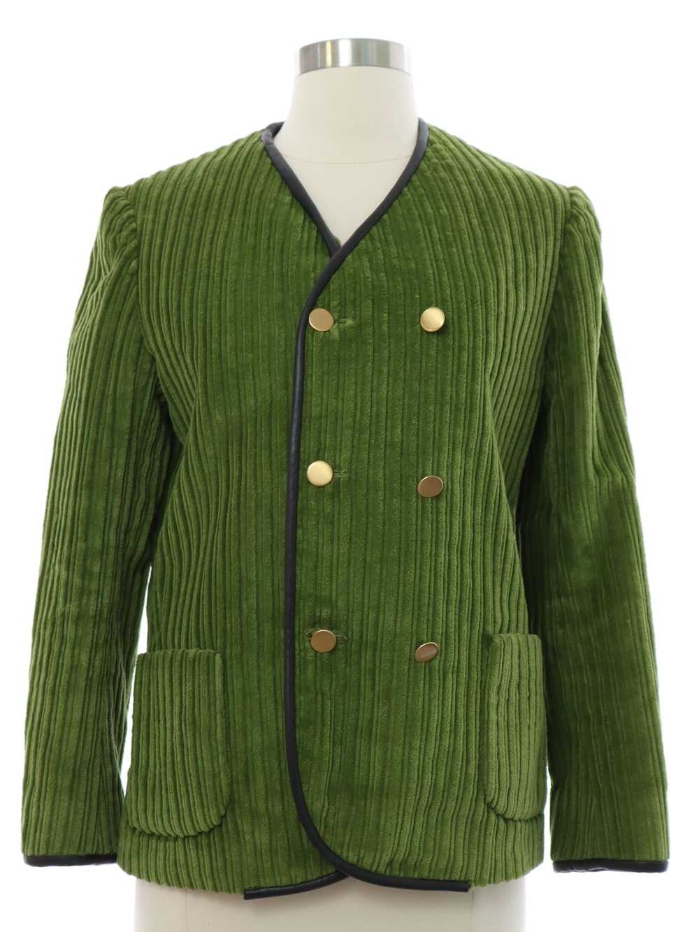 1990's Ellen Bauer Womens Mod Corduroy Jacket - image 1