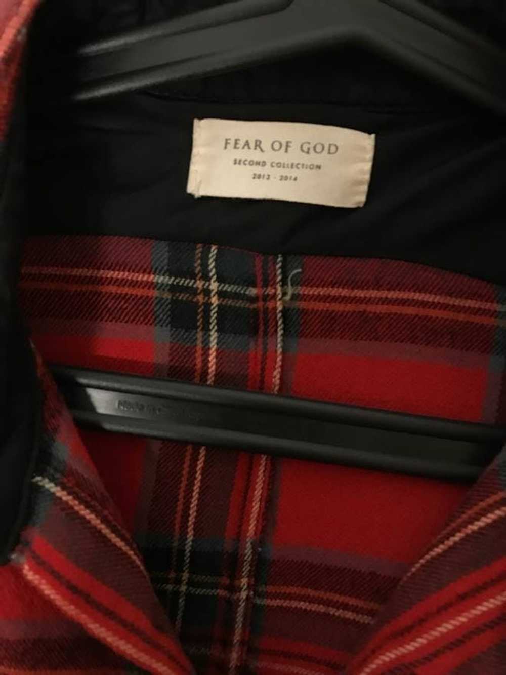 Fear of God Red flannel 2nd Collection - image 2