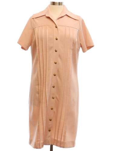 1960's Dixie Deb Mod Knit Dress - image 1