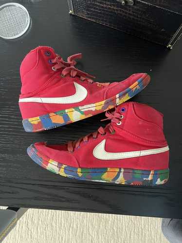 Nike 1986 Nike Palette High Red Rainbow - image 1