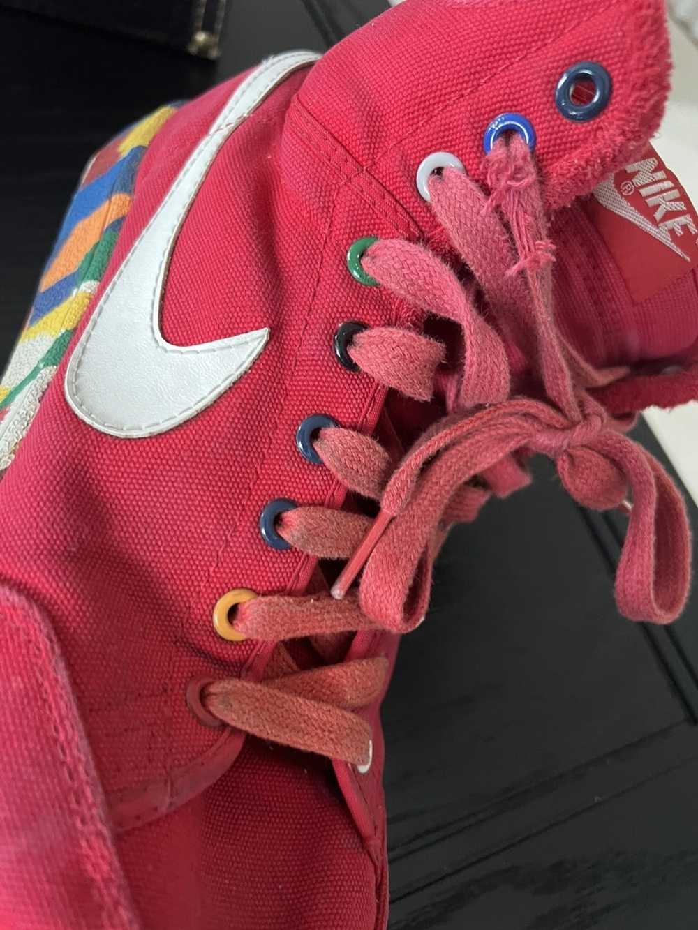 Nike 1986 Nike Palette High Red Rainbow - image 9