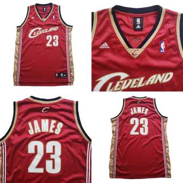 LeBron James Cleveland Cavaliers Cavs #23 HWC Throwback Adidas