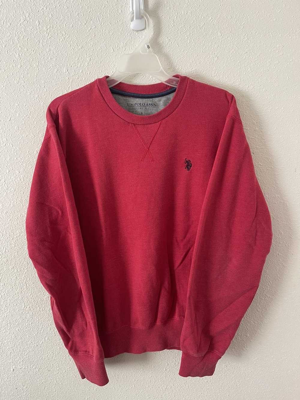 U.S. Polo Assn. × Vintage “Luxury Feel” Red Sweat… - image 1