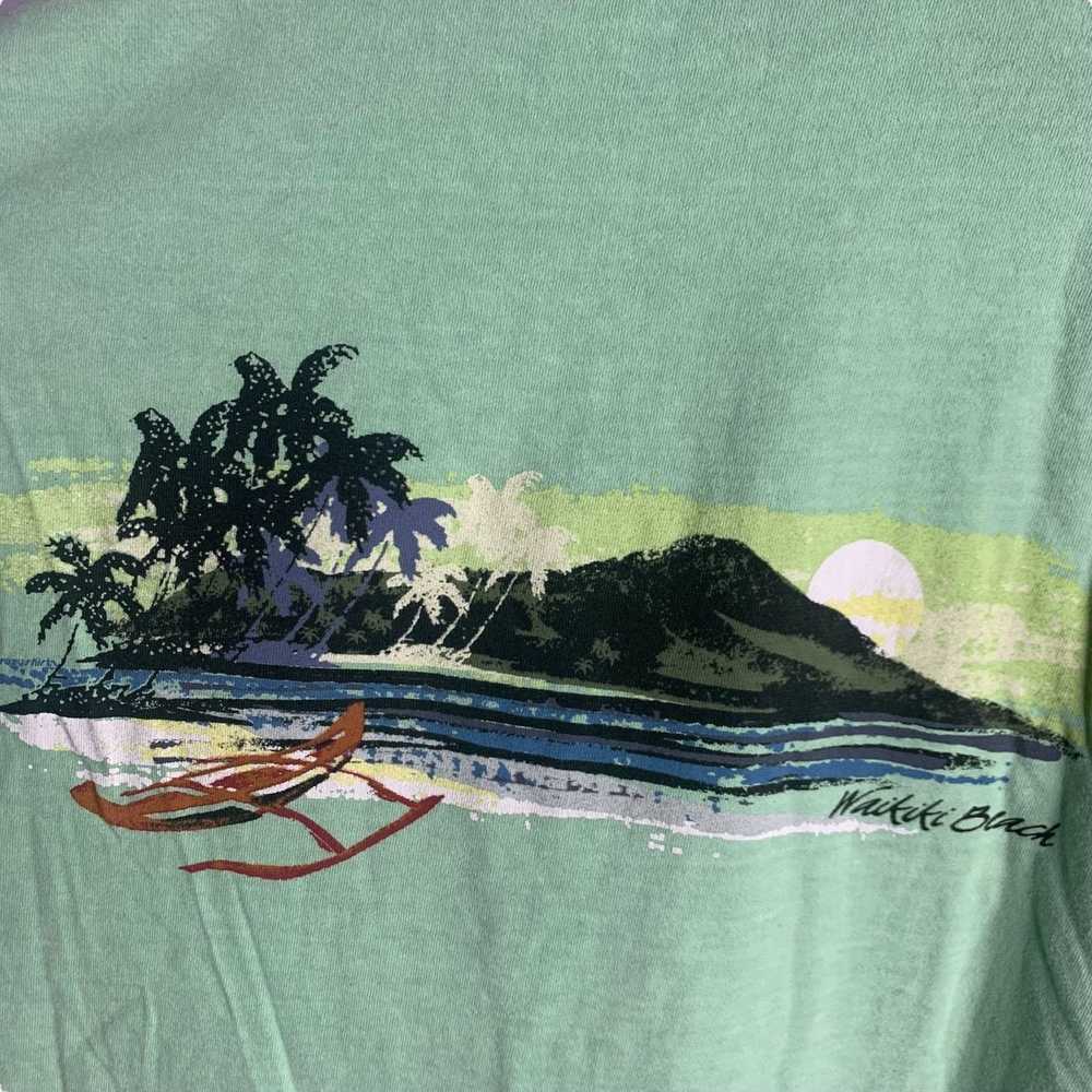 Crazy Shirts Vintage Mens Waikiki Key Limed Dyed … - image 4