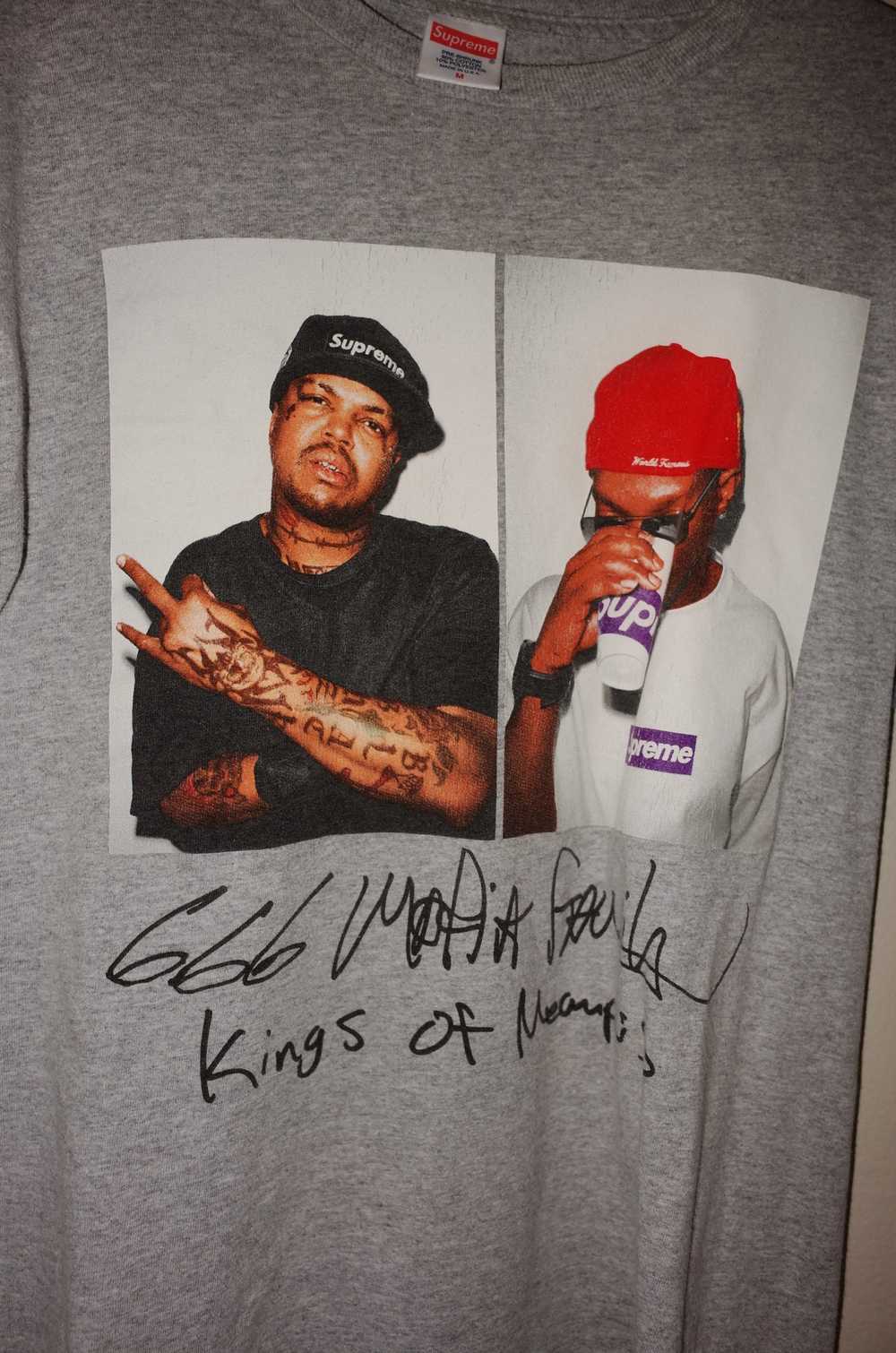 Supreme Supreme Three Six Mafia Tee - Gray - image 3