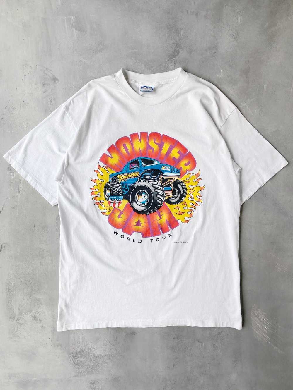 Monster Jam World Tour T-Shirt 90's - XL - image 1