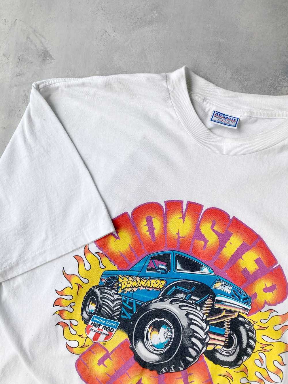 Monster Jam World Tour T-Shirt 90's - XL - image 3