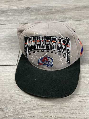 47 Brand Sureshot Colorado Avalanche 2001 All Star Game Patch Snapback Hat - Tan, Navy, Cardinal