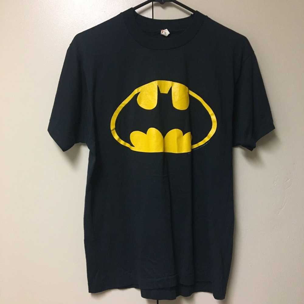 Screen Stars × Vintage Vintage 80’s Batman shirt … - image 1