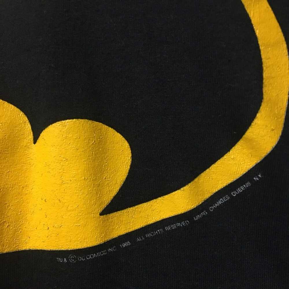 Screen Stars × Vintage Vintage 80’s Batman shirt … - image 3