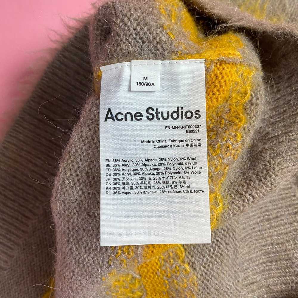 Acne Studios Acne Studios Mohair Striped Fuzzy Sw… - image 3