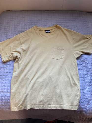 Other Cotton On Light yellow mens plain t shirt - image 1