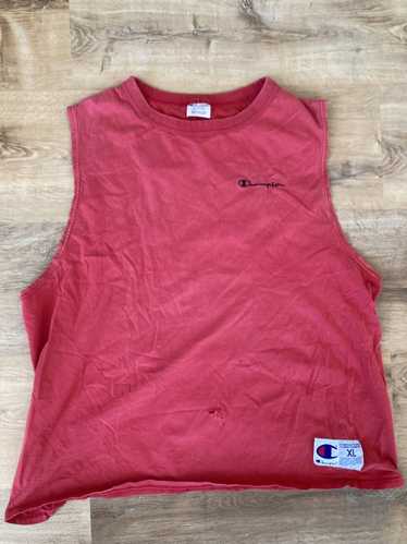 Champion × Vintage Vintage 90s Champion Sleeveles… - image 1