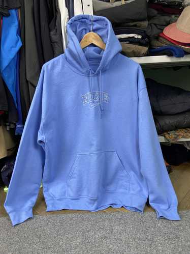 Handmade × Streetwear Vintage Nike Logo hoodie - image 1