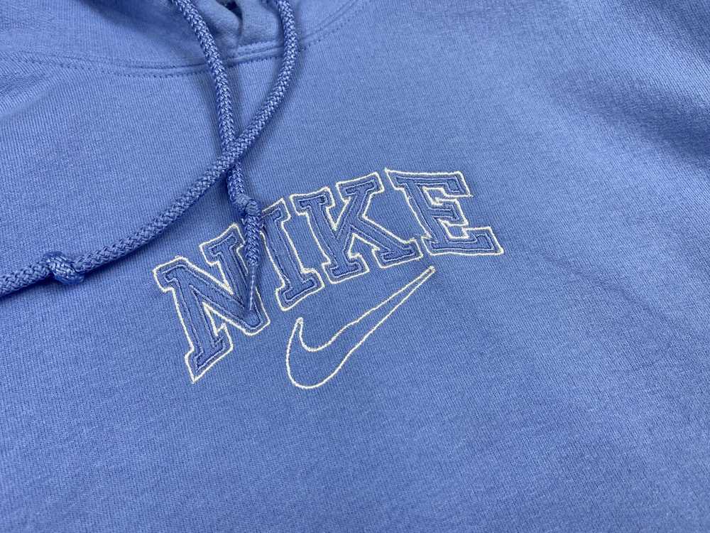 Handmade × Streetwear Vintage Nike Logo hoodie - image 6