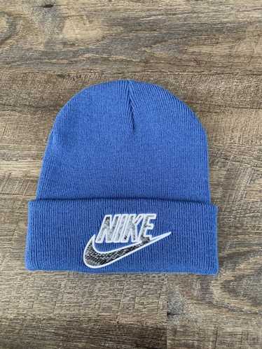 Nike × Supreme Supreme Nike Snakeskin Beanie Blue