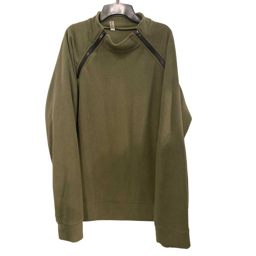 Other OC ORDER PLUS OLIVE GREEN FLEECE PULLOVER W… - image 1