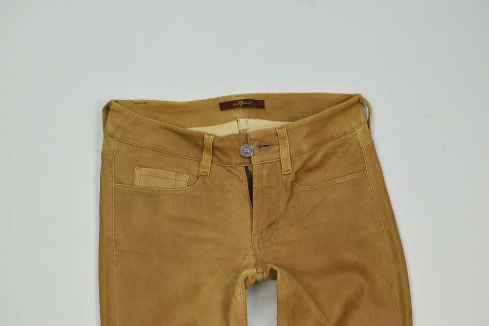 7 For All Mankind 7 For All Mankind Pants Lamb Le… - image 3