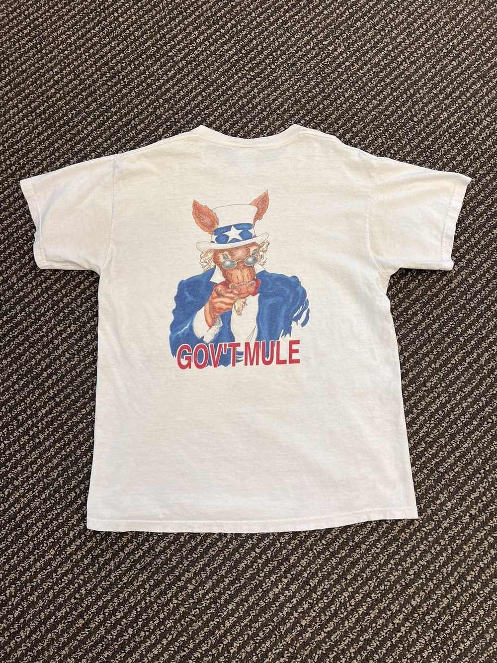 Vintage Vintage 90s Government Mule Band Shirt Ra… - image 2