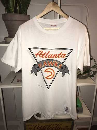 NBA × Vintage Vintage 80’s Distressed Atlanta Hawk
