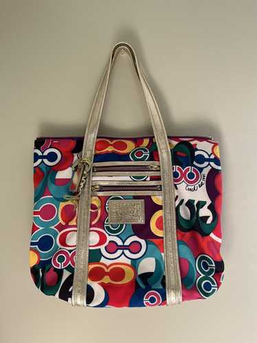 Coach Coach Purse/Tote - Multicolored