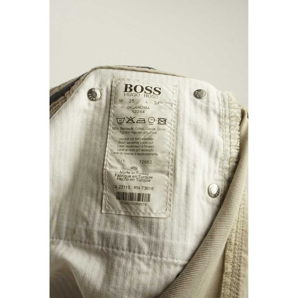 Hugo Boss Hugo Boss Oklahoma 35 x 34 Beige Cotton… - image 8