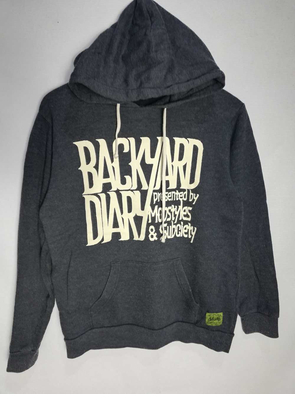 Japanese Brand backyard diary hoodie by subciety - image 3