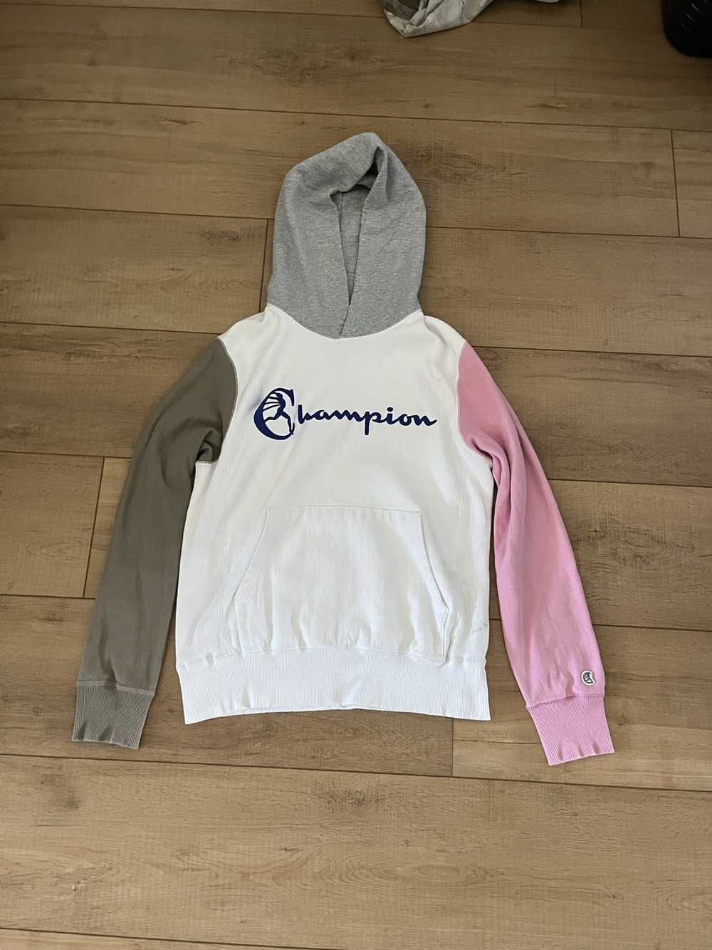 Todd snyder champion color best sale block hoodie