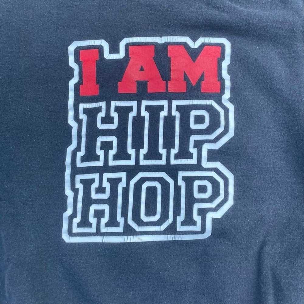 Hanes Vintage "I Am Hip Hop" Sweatshirt Men's XL - image 3