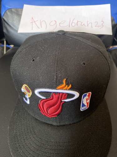 NBA × New Era New era x Miami heat 3peat hat - image 1