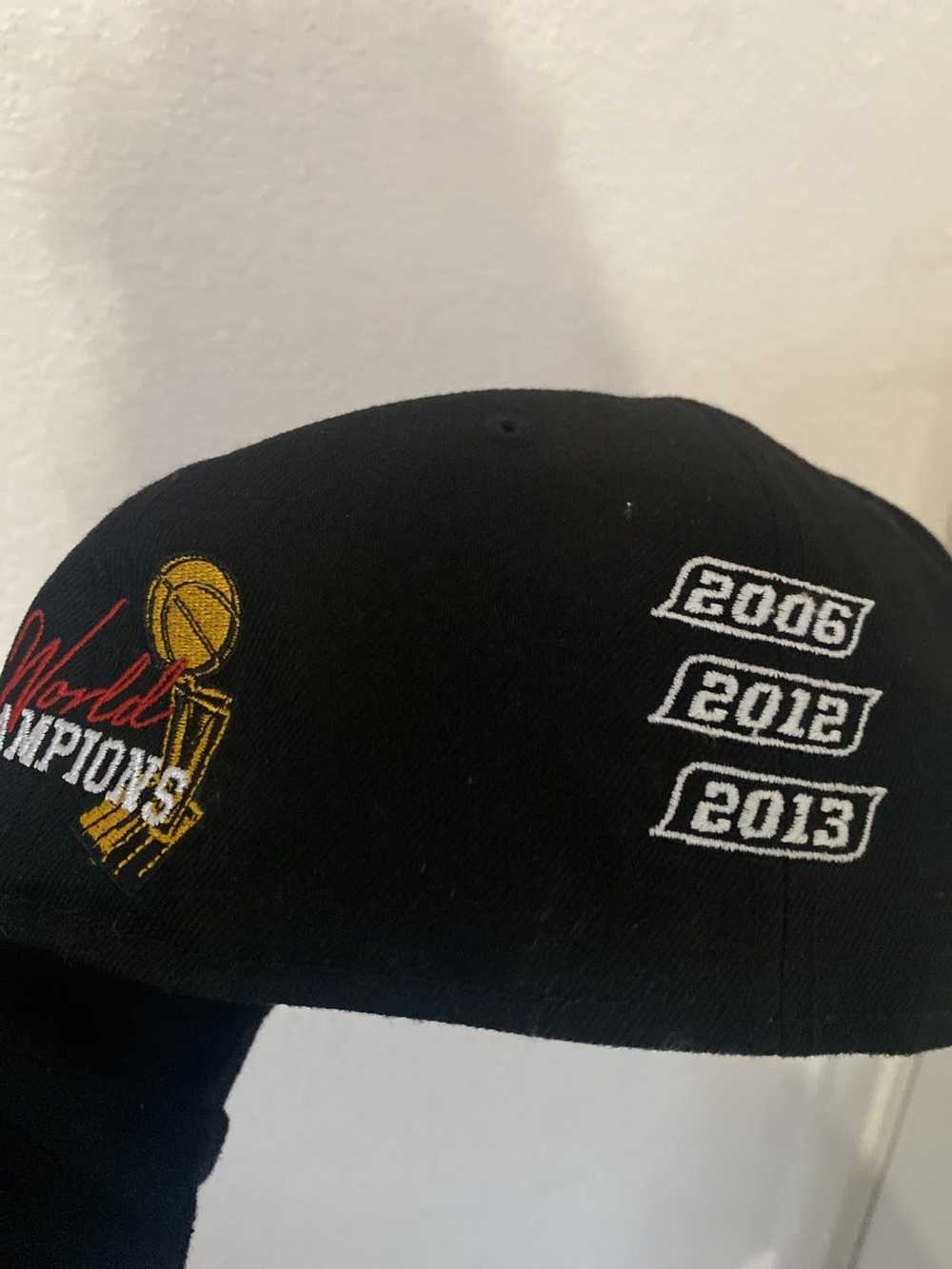 NBA × New Era New era x Miami heat 3peat hat - image 3