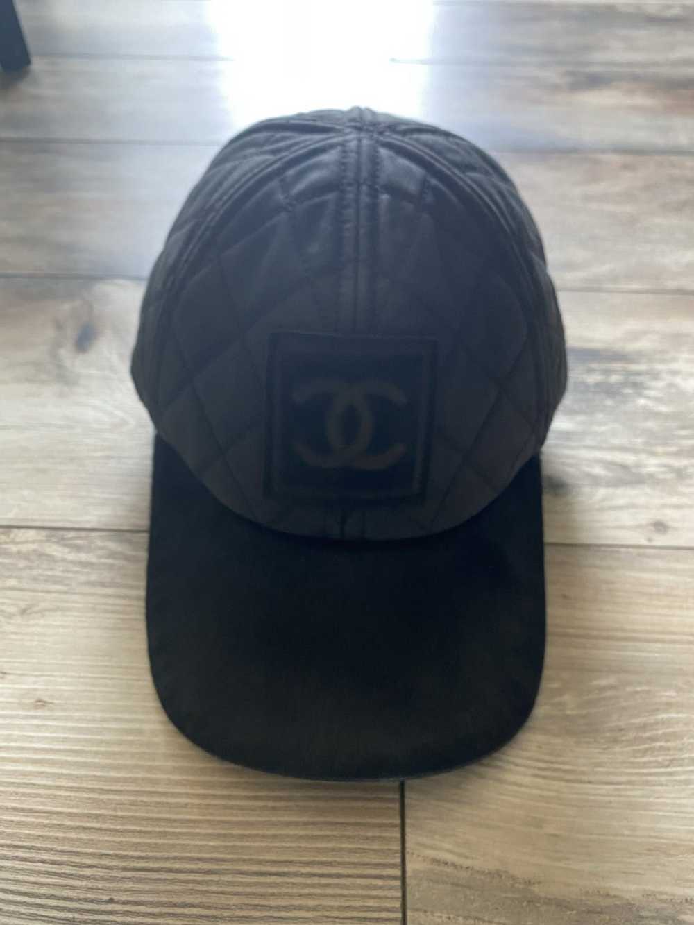 Chanel Chanel Pony Quilted Pony Hair hat - image 3