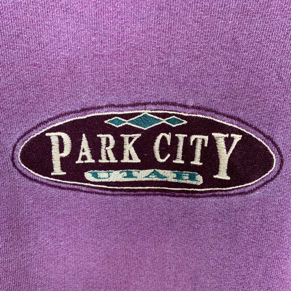 Vintage Vintage Park City Utah Sweatshirt - image 5