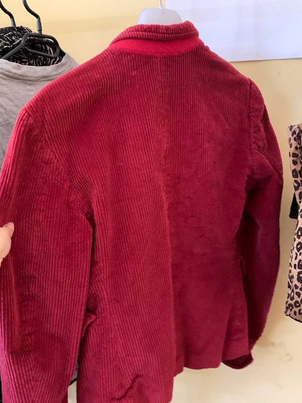 Kenzo Red jacket Kenzo velvet vintage made in Fra… - image 11