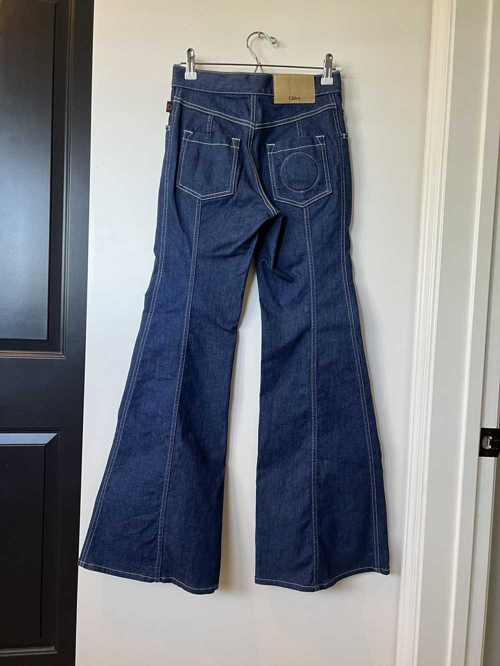 Chloe Split Hem High Rise Jeans - image 3