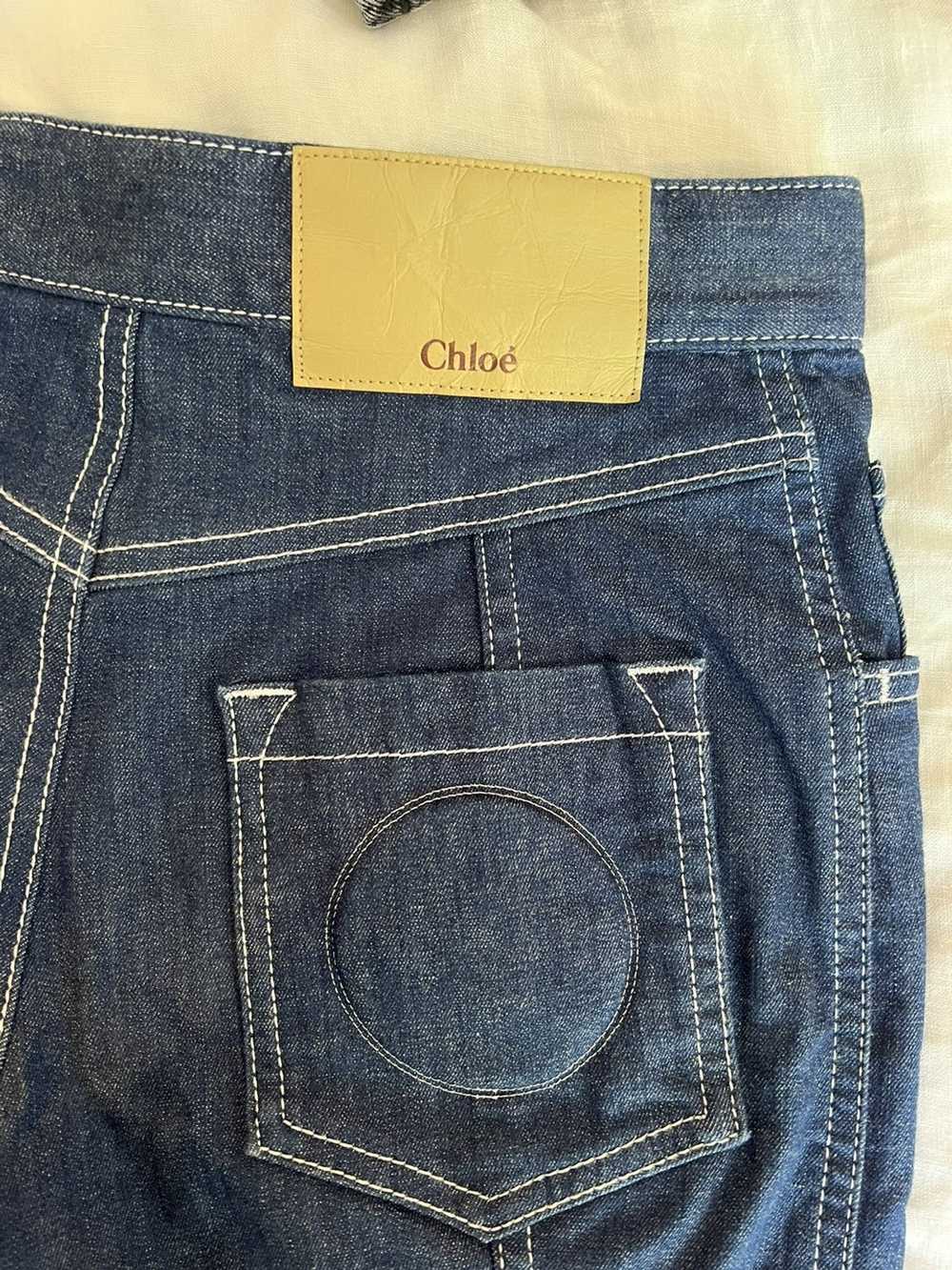 Chloe Split Hem High Rise Jeans - image 4