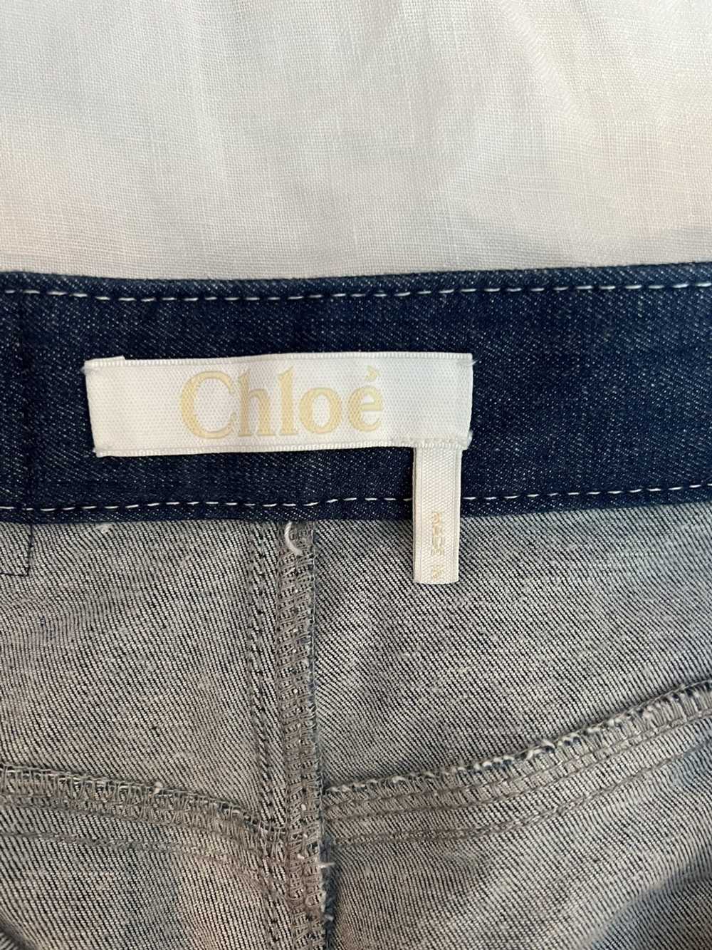 Chloe Split Hem High Rise Jeans - image 6