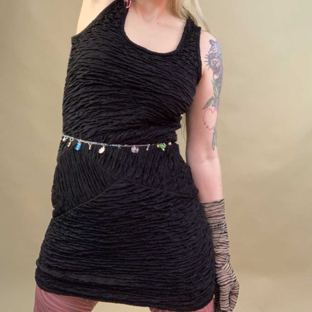 90’s scrunch mini dress - image 1