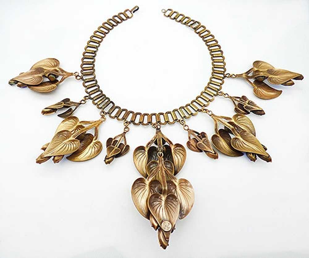 Joseff of Hollywood Calla Lily Necklace - image 4