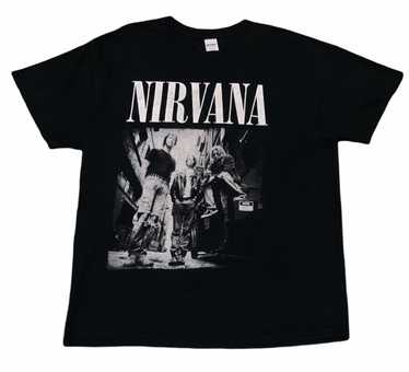 Band Tees × Nirvana × Vintage Rare Design Grunge … - image 1