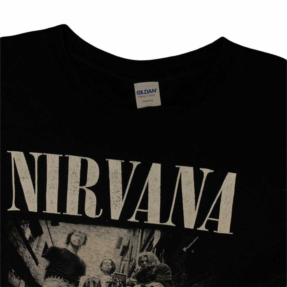 Band Tees × Nirvana × Vintage Rare Design Grunge … - image 5