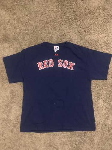 MLB × Majestic Vintage Boston Red Sox “ #1 dad” sh