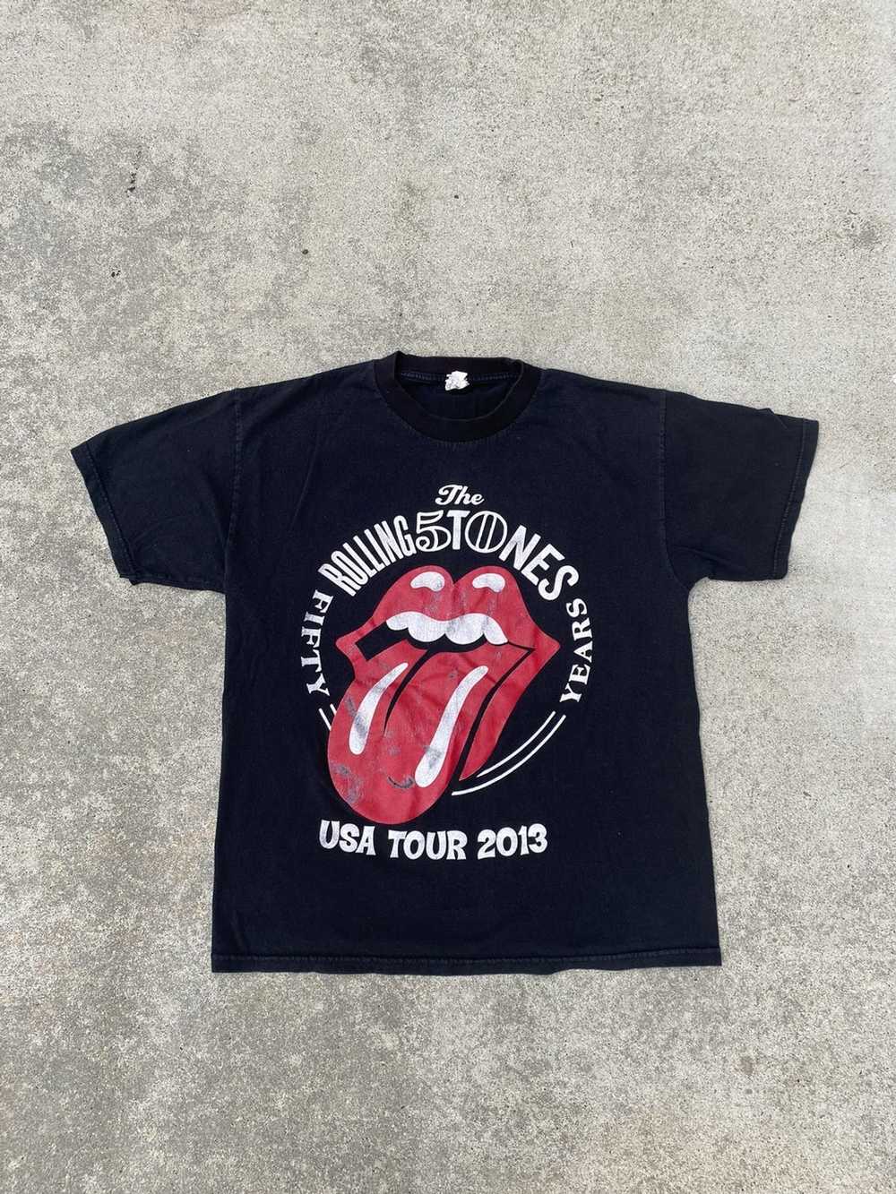 Vintage Rolling Stones Welcome to New York Concert T Shirt 1972 Blue X –  Black Shag Vintage