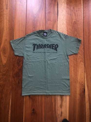 Streetwear × Thrasher Thrasher T-shirt in Green si