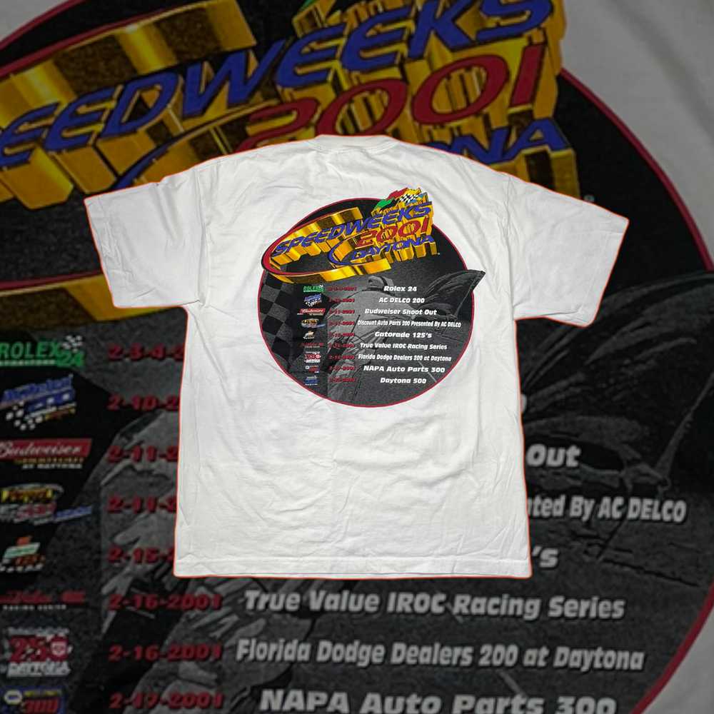 Vintage Daytona Speedweek 2001 Nascar tee - image 2