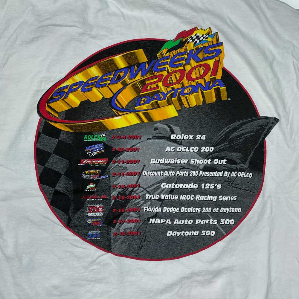 Vintage Daytona Speedweek 2001 Nascar tee - image 5