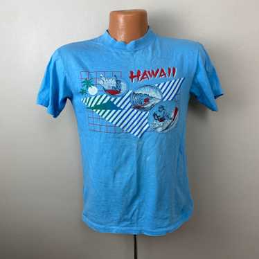 1980s Hawaii Surfer T-shirt, Size Medium, Pacific… - image 1