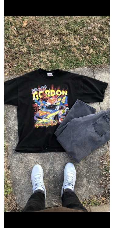 Dc Comics × NASCAR Jeff Gordon Superman tee