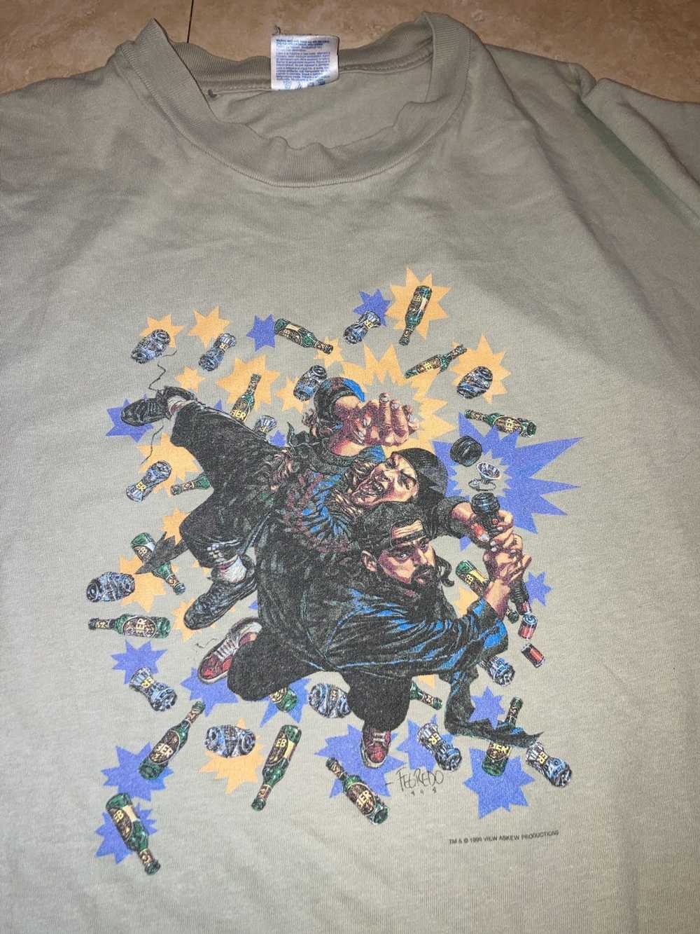 Jay & Silent Bob Vintage Leonardo Bears T-Shirt XL